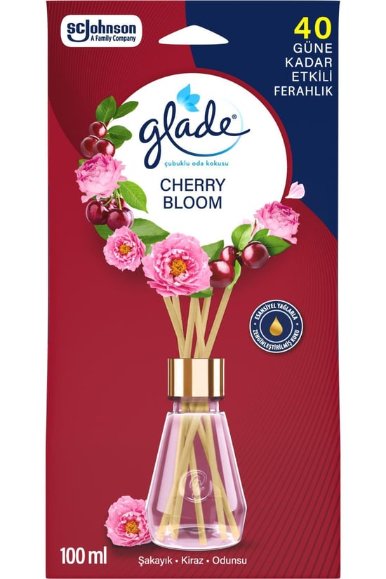 Glade Çubuklu Oda Kokusu Cherry Bloom 100 ml