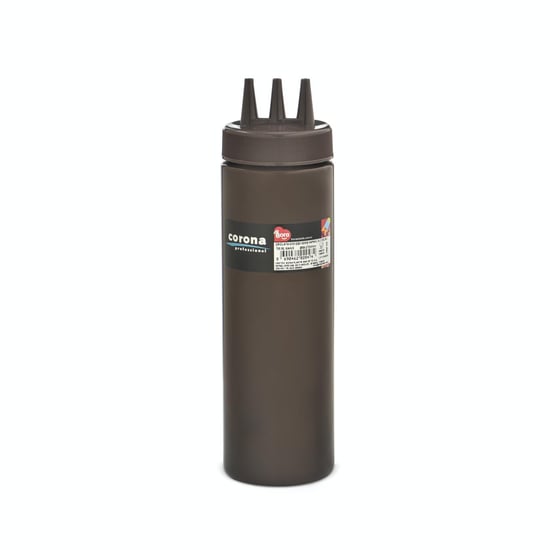 Corona Professional Ketçap & Mayonez Şişe 3 Delikli B.700 ml Kahve BO2047