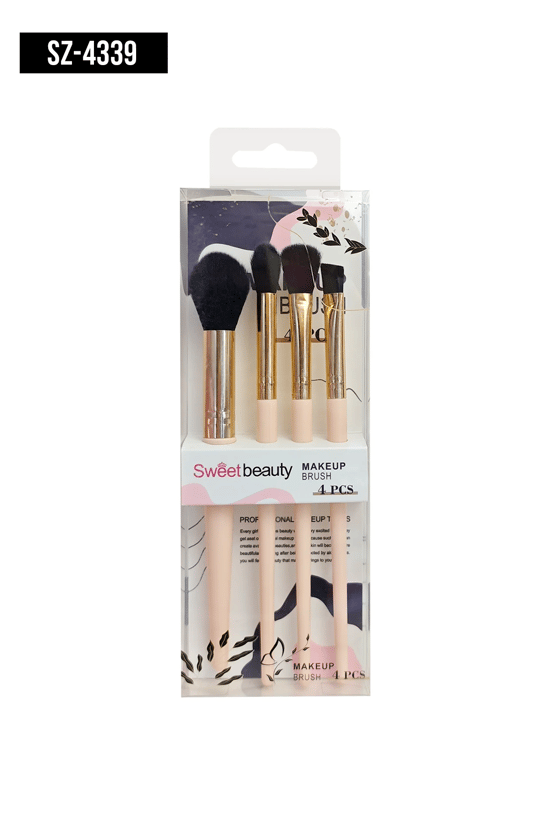 İthal Aksesuar 4'Li Makyaj Fırçası