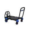 Rafiste Ayarlanabilir Katlanabilir Yük Koli Taşıma Arabası Dört Tekerlekli 150 Kg