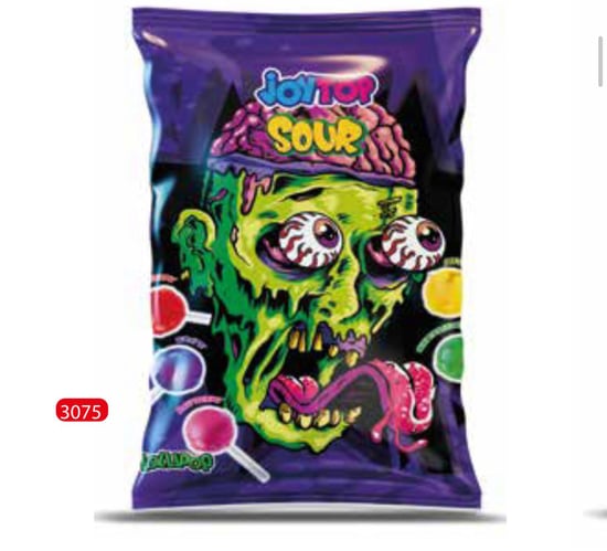 Bonart Joytop Lolipop Şeker 11G Poşet 88 Gr  (Mavi)