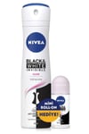 Nivea Kadın Deodorant Invısıble B & W 150 Ml + Rolon 25 Ml Hediye
