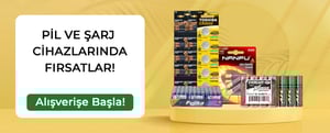 Pil ve Şarj Cihazlarında Fırsatlar! kampanya resmi
