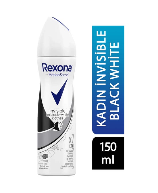 Rexona Deodorant 150 ml Kadın İnvisible Black White