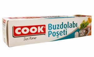 Cook Buzdolabı Poşeti Küçük Boy 20x30cm
