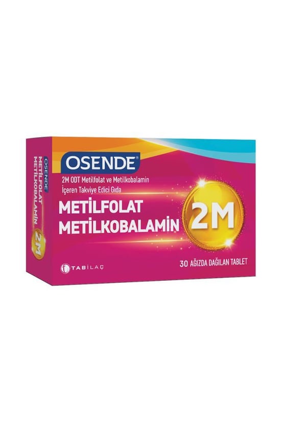 Osende 2M ODT Metilfolat Metilkobalamin 30 Tablet
