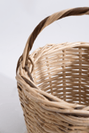 Hasır Balkon Sepeti H : 32 cm 