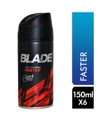 blade, deodorant, sprey, erkek deodorant, blade faster, deodorant fiyatları, erkek deodorantları, deodorant satın al, sprey deodorant