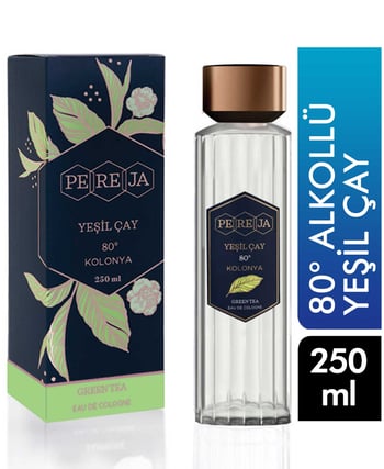 Pereja , yeşil çay kolonyası, kolonya, yüzde 80 alkollü kolonya, 80 derece kolonya, kolonya fiyatları, kolonya satın al, toptan kolonya, koronavirüs, corona, kolonya virüsü öldürür mü