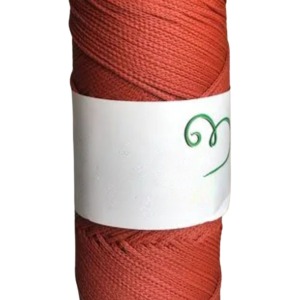 P Parla Makrome İpi 3mm Polyester  Kiremit