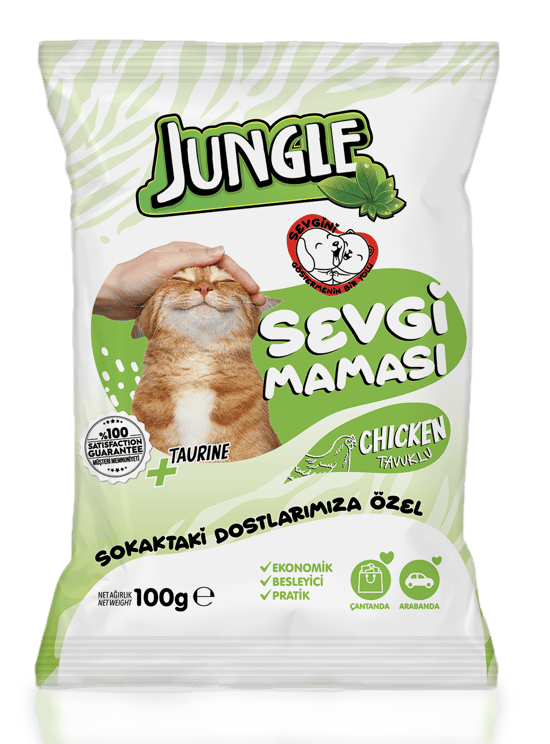 Jungle Sevgi Maması Kedi 100 Gr Jngp-010