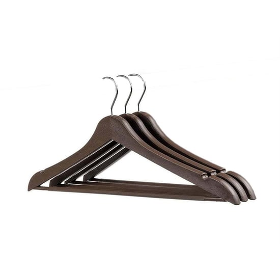 İnova 3'Lü Ahşap Görünümlü Askı