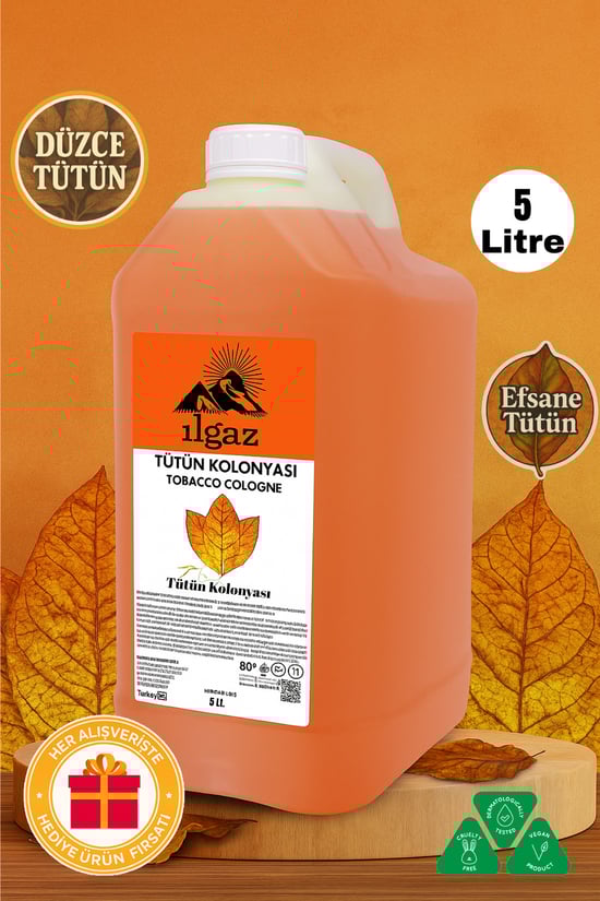 Ilgaz Düzce Tütün Kolonyası 60 Derece 5 Litre