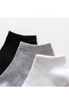 BGK Unisex Yazlık Patik Çorap 5 'li Extra Rahat Beyaz 41-45