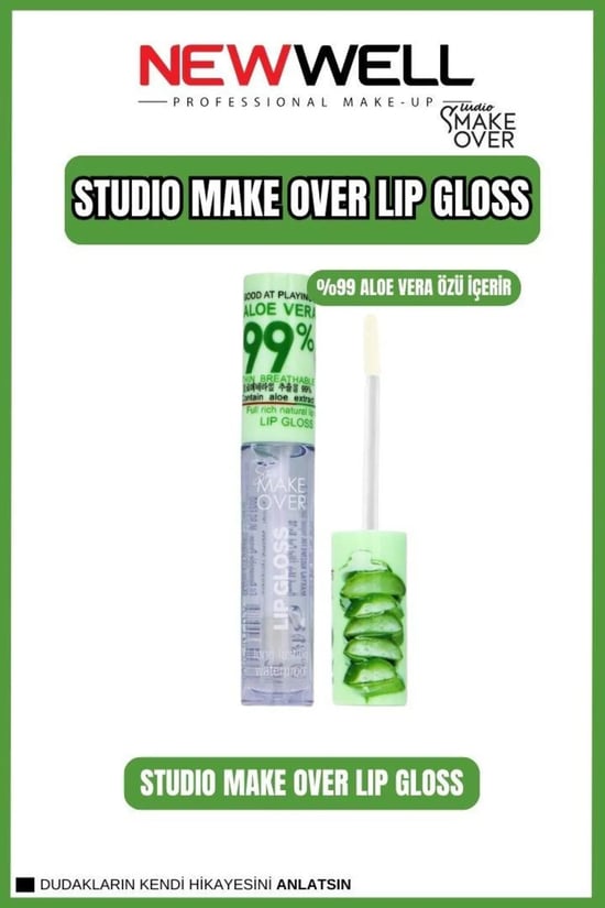 New Well Make Over Aloe Vera Lip Gloss