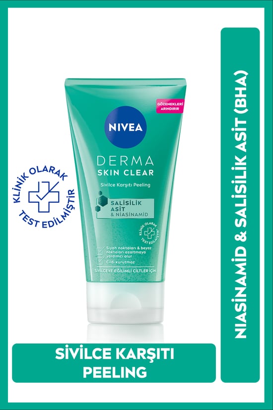 Nivea Derma Skin Clear Sivilce Karşıtı Peeling 150 ml