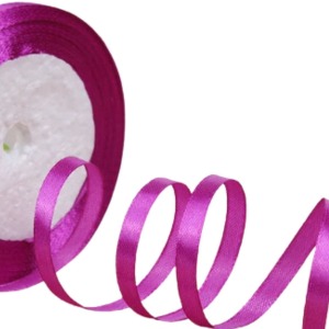 P Parla Saten Kurdele 2 cm 10 Metre Fuşya