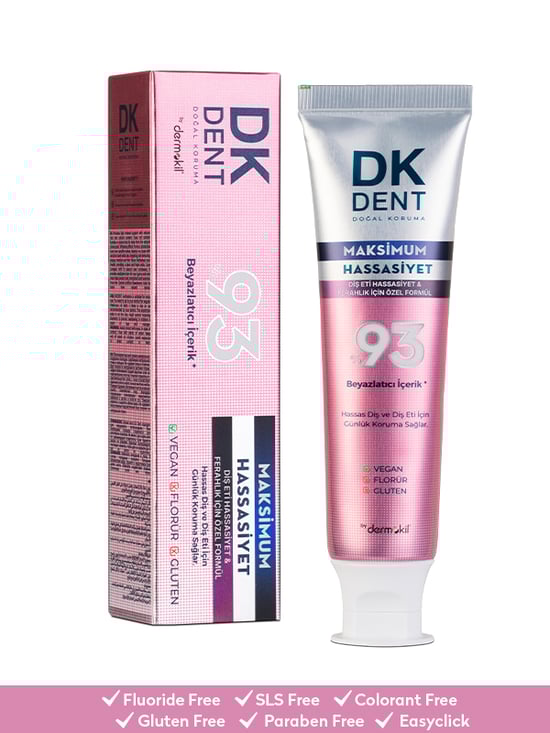 DKDENT %93 Beyazlatıcı Maksimum Hassasiyet Diş Macunu 75 ml