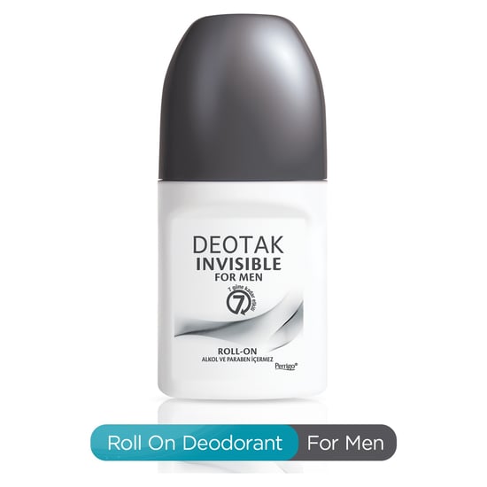 Deotak Deodarant Roll-On Invisible Men 35 Ml
