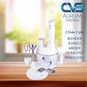 CVS DN 1265 Aurum Mutfak Robotu Seti 1700 Watt