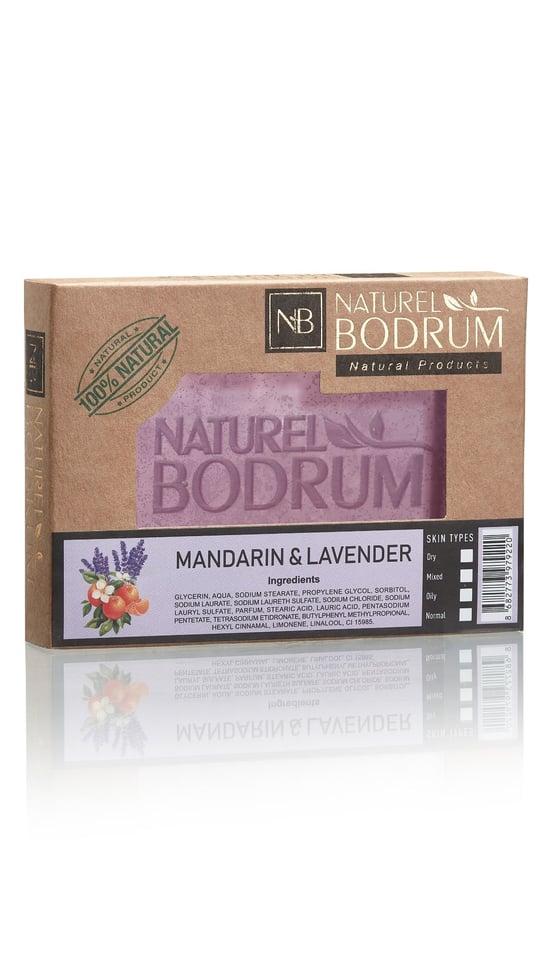 Naturel Bodrum Mandalina&Lavanta Gliserinli Doğal Sabun 100 Gr