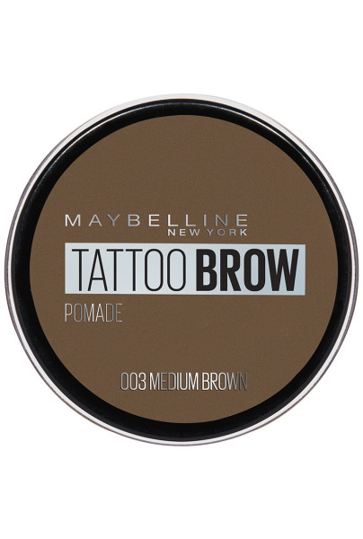 Maybelline New York Tattoo Brow Kaş Pomadı - 03 Medium Brown (Orta Ton)