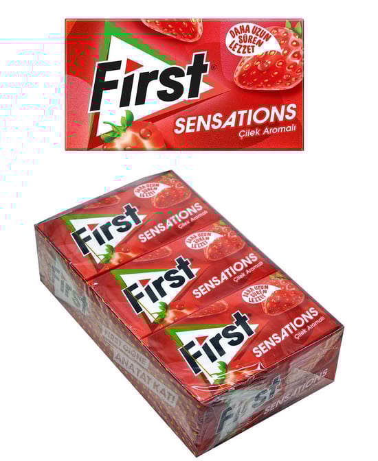 first, first sakız, first çilekli sakız, çilekli sakız, sakız