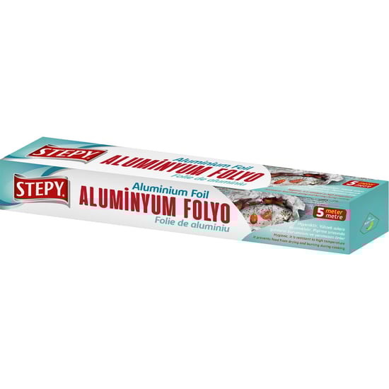 STEPY ALÜMİNYUM FOLYO 5 METRE *24