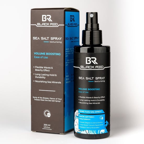 Black & Red Deniz Tuzu Bukle ve Hacim Saç Spreyi 200ML.