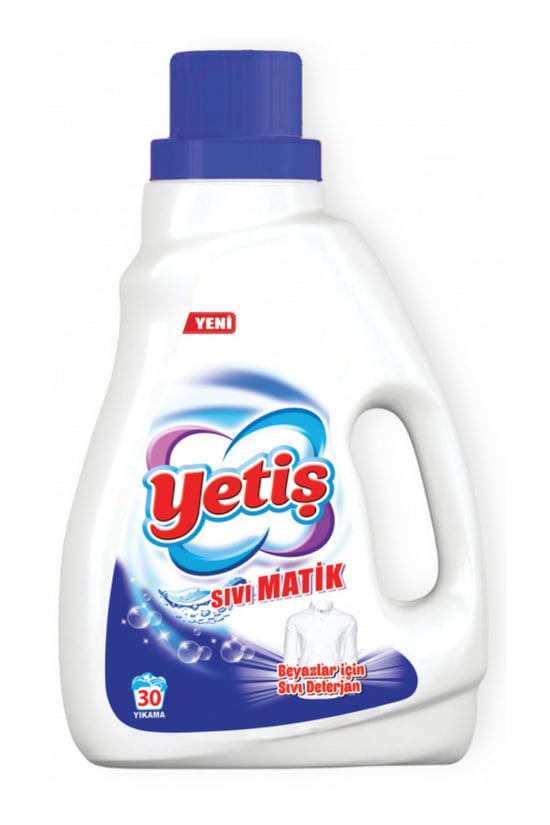 Yetiş Sıvı Çamaşır Deterjanı Beyazlar 2500 ml