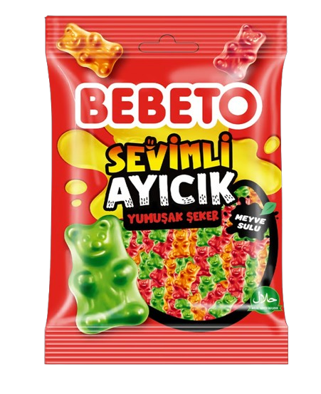 Bebeto Sevimli Ayıcık 80 Gr Jelly