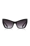 Kinary Cat Eye Kadın Güneş Gözlüğü Siyah 1024