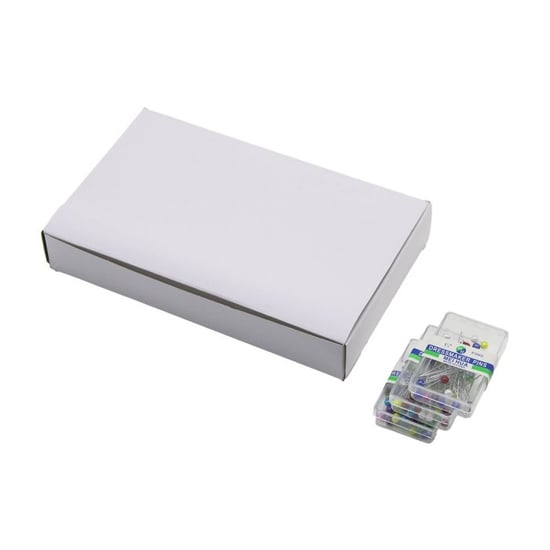 Di̇yari Firsat Renkli̇ Toplu Başörtü İğnesi̇ Şeffaf Plasti̇k Kutulu 30 Parça