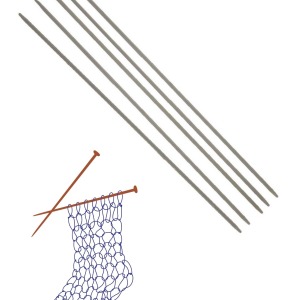 P Parla Çorap Şiş Metalize 20 cm 2,5 Numara