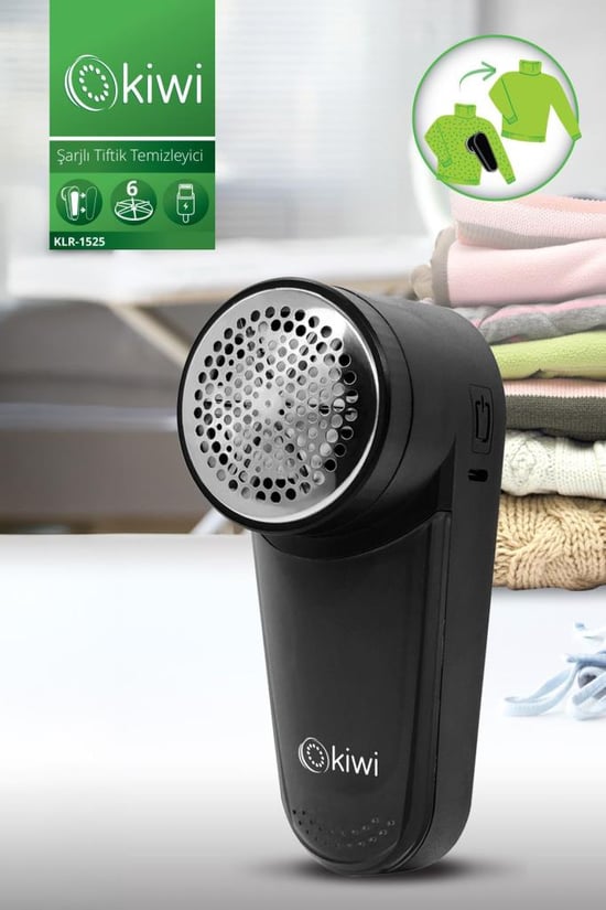 Kiwi Klr-1525 Şarjlı 6 Bıçaklı Tüy Toplama Tiftik Makinesi