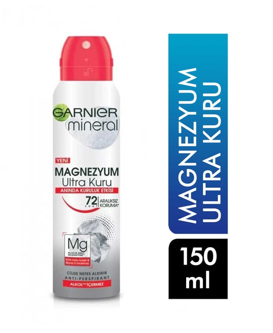 Garnier Mineral Deodorant 150 ml Magnezyum Ultra Kuru