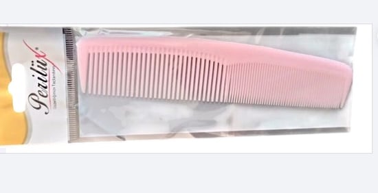 Perilüx Renkli No 7.5 Bayan Tarak