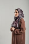 Hürrem Bone Antrasit Desenli Şal Kesik Elyaf Pamuksu Etnik Dijital Baskılı 202123_25