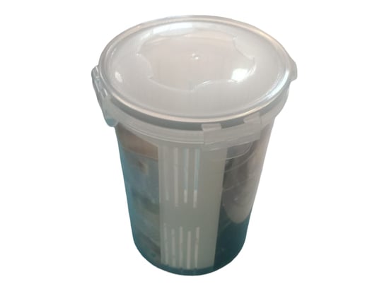 MARS 1,1 LİTRE YUVARLAK SIZDIRMAZ KİLİTLİ TURŞULUK-ŞEFFAF