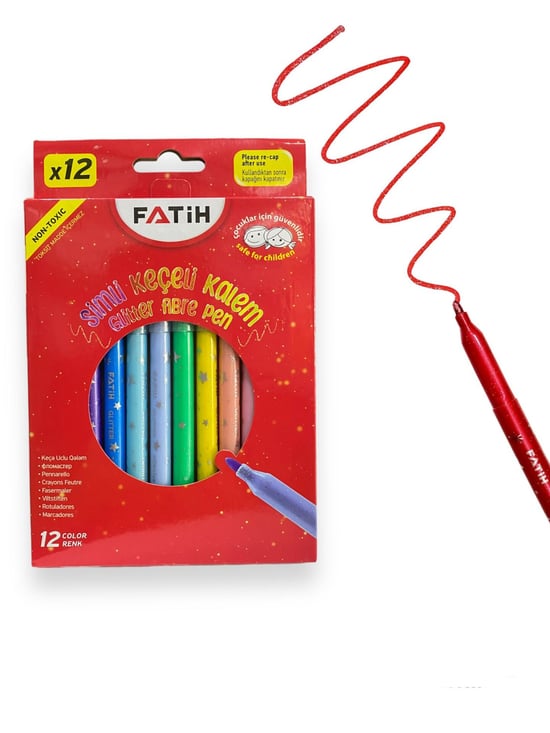 Fatih Simli Keceli Kalem 12 Renk 34110