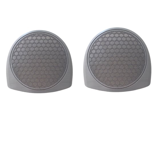 Private Gri Renk Renault 2001 Megane 1 Twingo Scenic Uyumlu 2 Adet Ön Kapı Hoparlör Kapağı ÇİFT Sağ Sol 2li Set