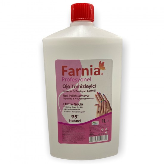 Farnia Oje Temizleyici Aseton Naturel 1000 Ml