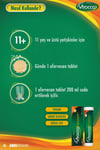 Vitocco Vitamin ve Mineral Kompleksi İçeren Takviye Edici Gıda 15 Efervesan Tablet