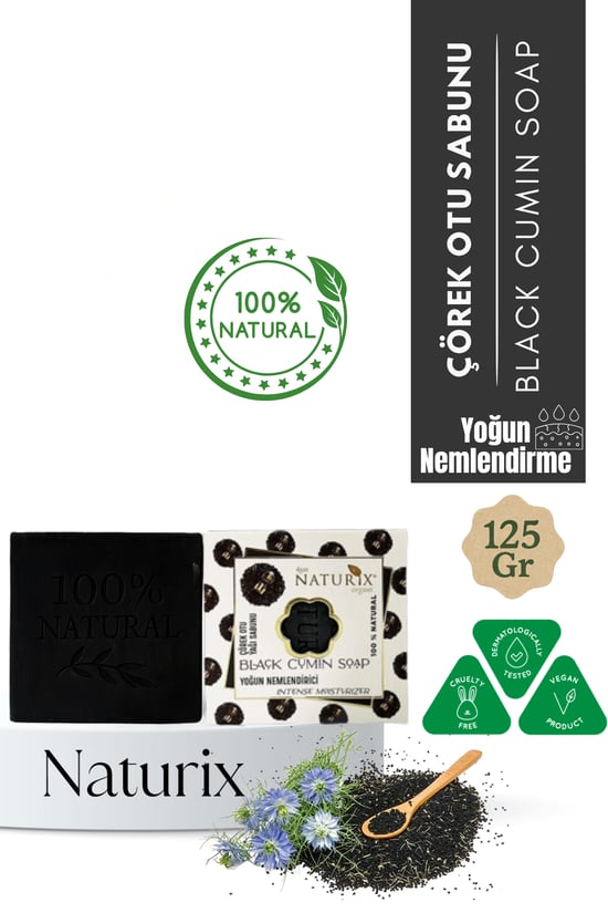 Naturix Çörek Otu Sabunu 125 Gr