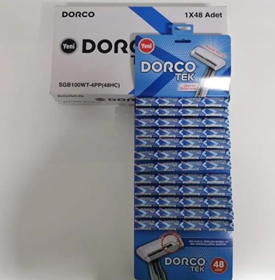 Dorco Tek Bıçaklı - 48'li kartela