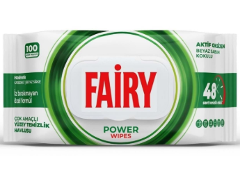 Fairy Çok Amaçlı Yüzey Temizlik Havlusu 100 Yaprak Beyaz Sabun