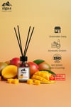 mango oda kokusu, bambu çubuklu koku, mango diffuser, meyveli ortam kokusu, ev kokusu mango, uzun süre kalıcı oda kokusu, bambu çubuklu reed diffuser, mango aromalı koku, ortam parfümü meyveli, dekoratif oda kokusu, ortam kokusu, ev parfümü, ferahlatıcı oda kokuları