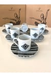 Elenco Vintage 6 Kişilik Kahve Takımı