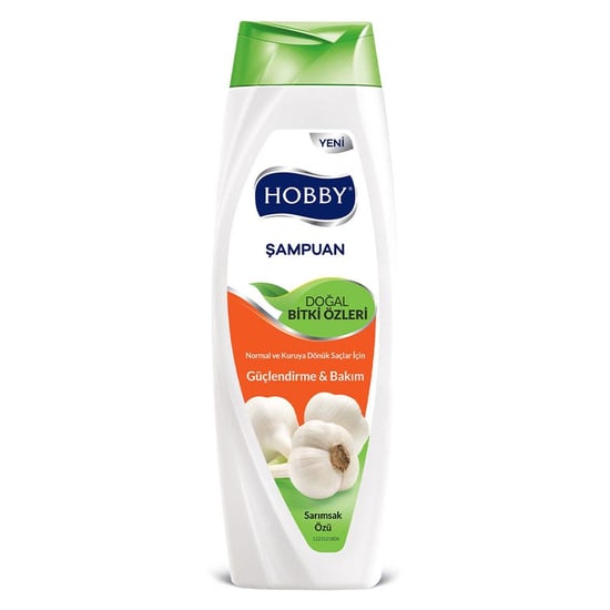 Hobby Doğal Sarımsak Özlü Şampuan 600 ml