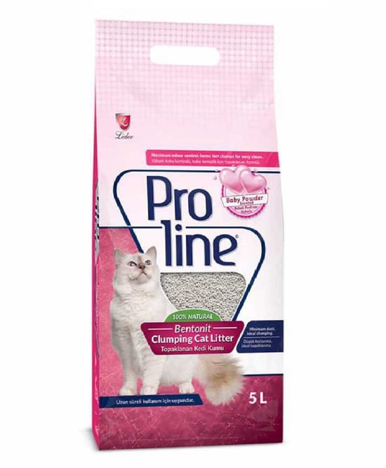 Proline Bentonit Kedi Kumu 5 lt Pudralıkedi kumu,kedi kumları,kedi kumu fiyatları,petshop ürünleri,petchop ürünleri,petchop fiyatları,toptan satın al,toptantr,toptan,toptan mağazacılık